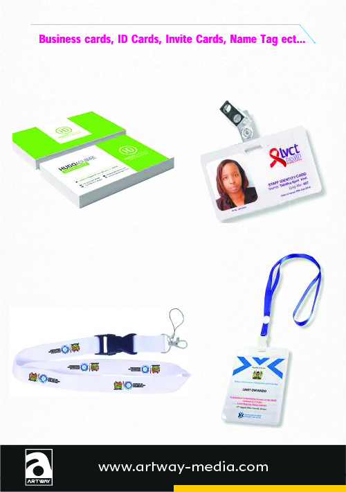 Branded Stationery   Business Cards   Caps & Hats